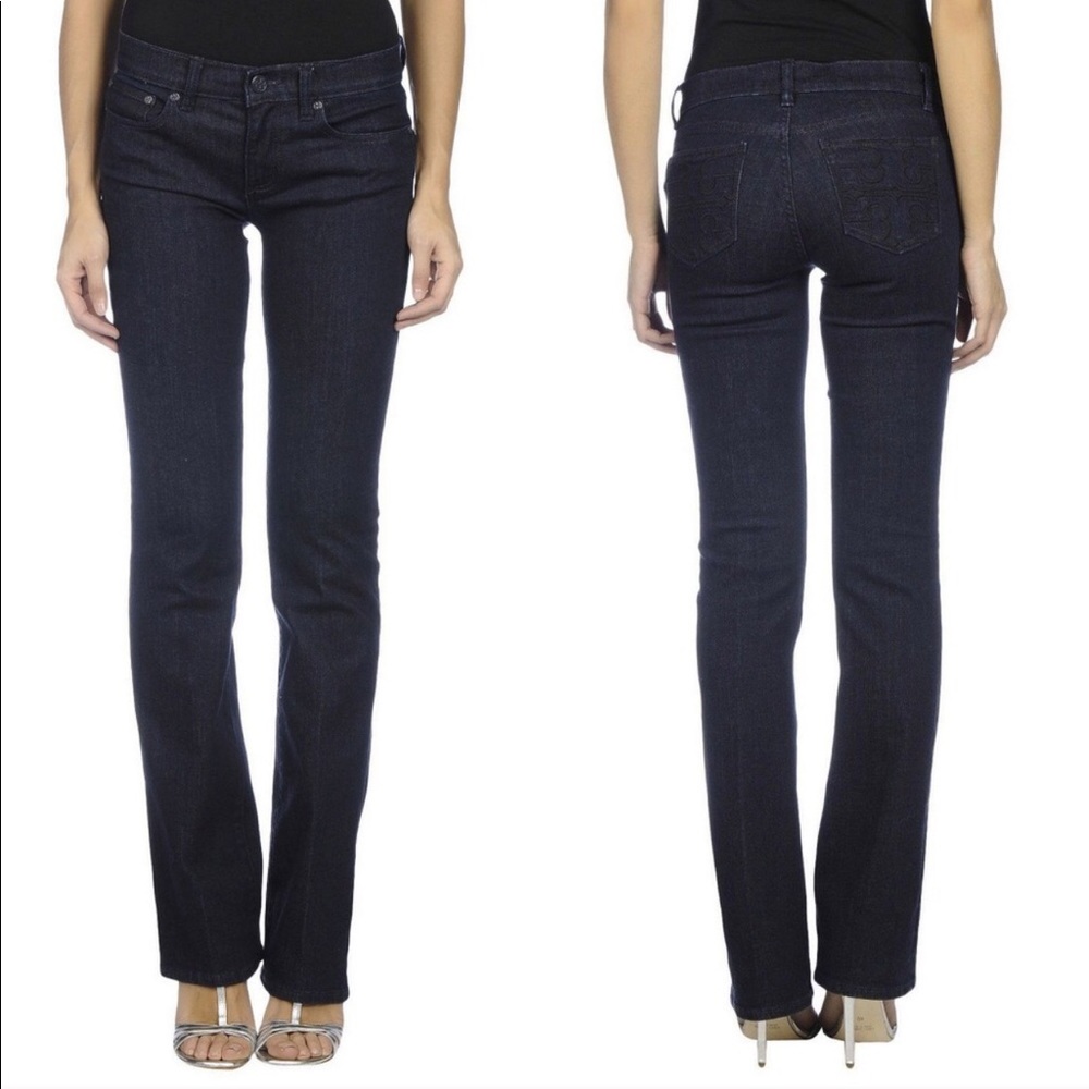 ✨Host Pick✨Tory Burch boot cut flare jeans 23W